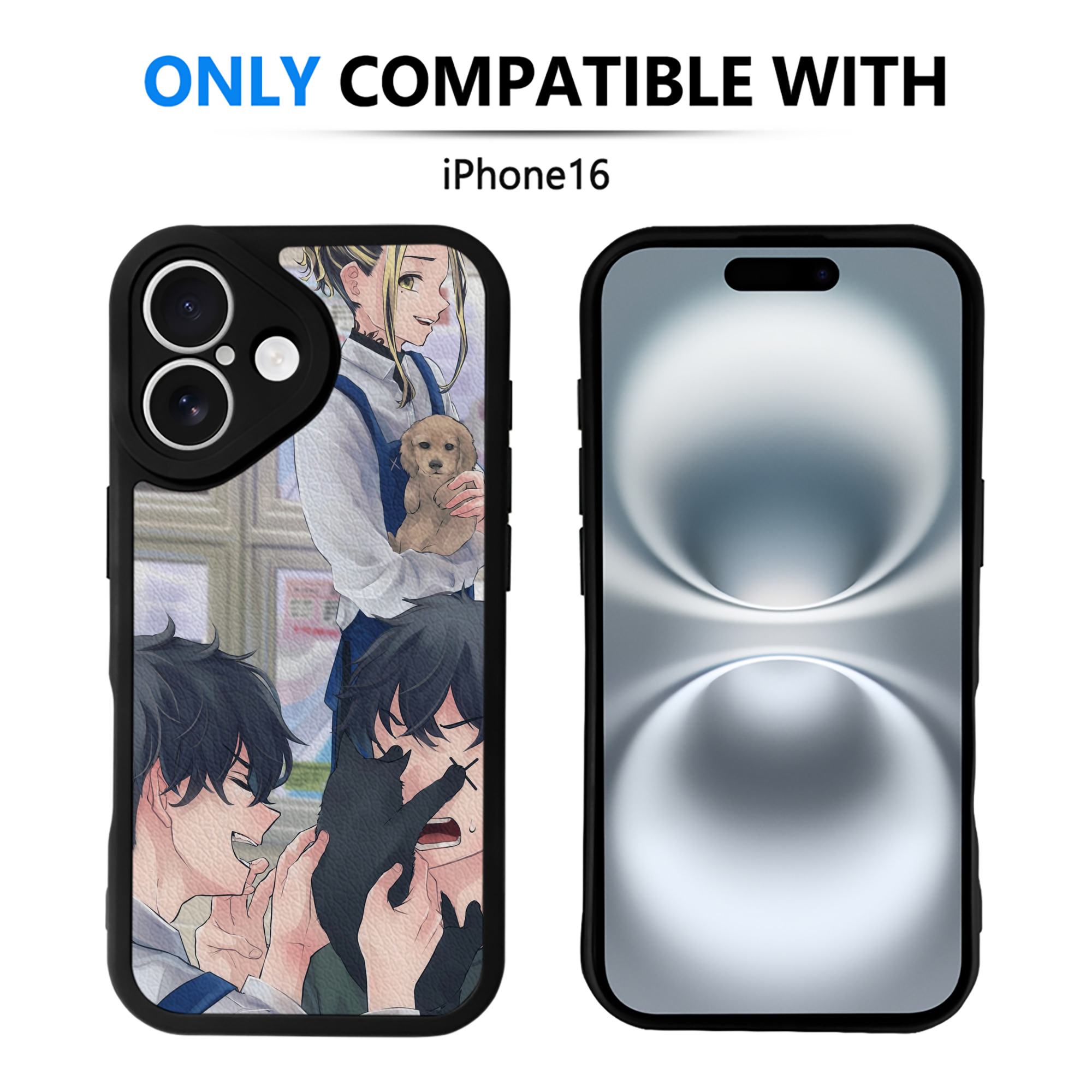 （画像用） 東京リベンジャーズ Tokyo Revengers 【iPhone 16シリーズ対応】シリコンスマホケース（レザー調） 材質：シリコン